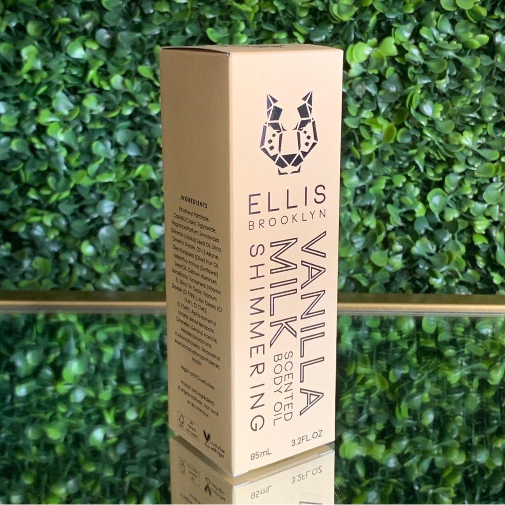 Ellis Brooklyn VANILLA MILK Shimmering Scented Body Oil | NEW | Full Size | BNIB - Picture 12 of 16